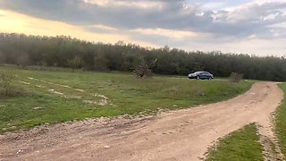 The Anal Granny Outdoors!!!