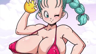 Bulma's adventure in search of the dragon balls with Ero Games