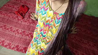 Beautiful Desi Bhabhi's Brother-in-law Called Her to His Bedroom and Fucked Her in the Kitchen.