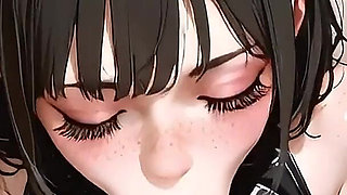 Horny Sian Slut Blowjob and Wet Pussy Fuck! Ai Anime