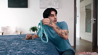 Stepmom making naughty deal with stepson