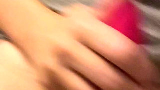 Squirting all over my step bros fingers