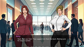 Eva's Ecstasy #08 Two Hot Babes Relaxing at the Pool in Skimpy Bikini