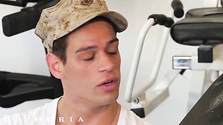 Magical Wolf Hudson and Michael DelRay at blowjob xxx