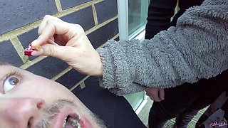 Human Ashtray