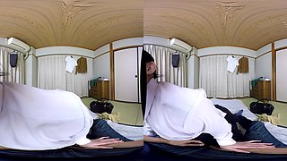 Japanese POV Mesmerizes with Wild Student Passion in Virtual Reality