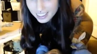 Brunette Amateur Squirts with Vibe on Mirror