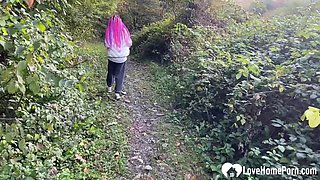 Watch Me Hump My Big Booty Girlfriends Slit in Close-Up