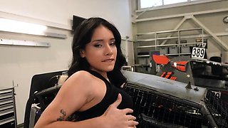 POV Passion with Stunning Brunette Carolina Guerrero
