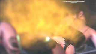 B034 Shrinking Man Sandwiched Between Two Giantess Butts Big Ass Fart Domination