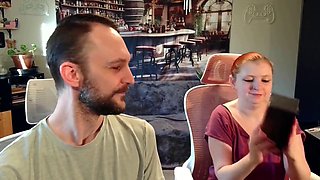 Hentai Redhead Unboxes Thick Fantasy Buttplug for Masturbation