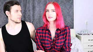 Amateur Submissive Redhead Wants to be Fucked - My first