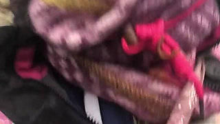 Flashing My Tit with Rock Hard Nip in Fucking Filthy Weather