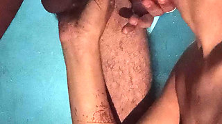 Best bhabi suck and eat cum