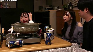 Hot Pot Party With Her Bestfriend Uncensored (Sora)