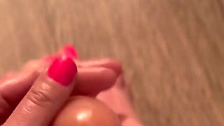Sexy Footjob with Dildo Fetish Session POV with Artemisia Love