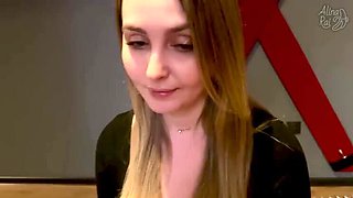Christmas Fuck with Busty Russian Stepmom - Alina Rai Gets Creamy Pussy & Anal
