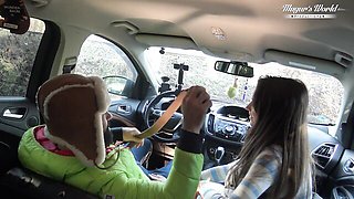 Playful Mugur and Lili's cumshots video