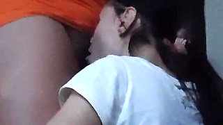 I Fuck My Neighbor in the Mouth and Try to Cum Faster so That We Don’t Get Caught by Her Girlfriend Who Is Cooking Next to Us