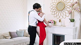 Fairytale Alex Charger and Claire Roos at sex story scene