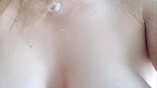 Chubby Busty Teen Solo Masturbation
