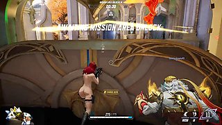 Black widow hentai, marvel, game play