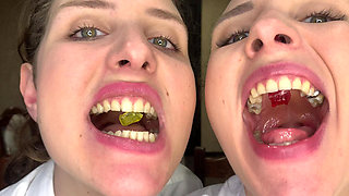 Twin Mouth: Chew Seduction Uvulia Show