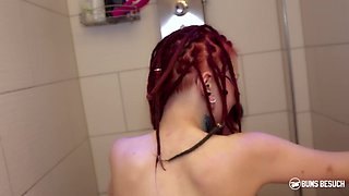 Conny Dachs Dominates in a Heated Bathroom Tryst