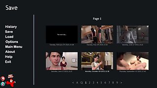 Golden Boy MILF Masturbation Gameplay with Big Tits - No Commentary 3D Animation