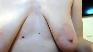 Playing with My Mature Girl's Saggy Tits