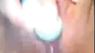 Japanese Girl's Solo Cellphone Fun
