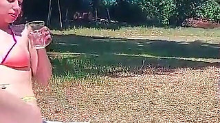 I Gape Katrina Punk's Ass and Fuck Her Feet Outdoors