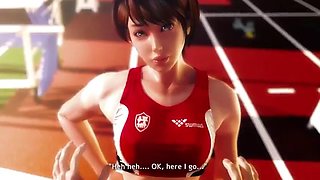 I Pass a Baton to Rena-senpai: Blowjob, Anal  Japanese Porn