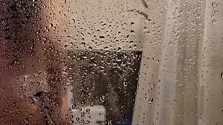 Simon Kitty is seen showering