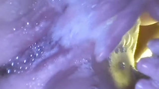 CLOSE UP SOAPY PUSSY AND ASS PLAY AND MULTIPLE ORGASMS