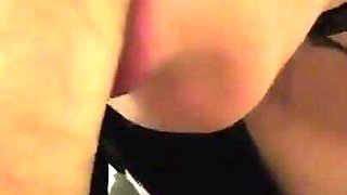 Blow Job and Hand Job in Latex Gloves