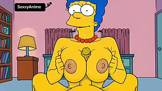 Marge Simpson sexy hot