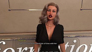 Hot MILF Annabelle Pleases Big Cock in Grandma's House - 3D Hentai Sex