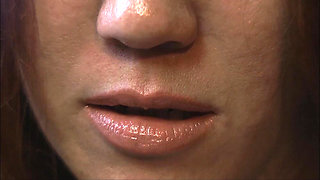 Eves Nude Lipstick with Gloss (closeup)