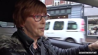 Martine Is A 70 Year Old Cougar Who Likes It When A Young Cock Sodomizes Her