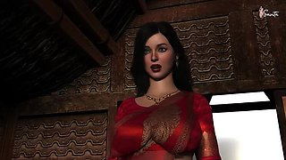 Savita Bhabhi Hot Beach Fuck - Big Tits Assamese Housewife Cheats with Stranger in Goa Doggy Style