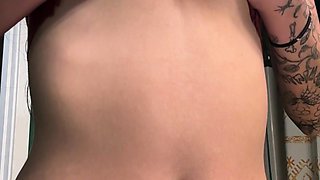 Latina teen Renae Cruz hot solo dildo masturbation