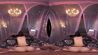 Attractive asian teen beauty crazy VR sex clip