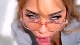 Teacher Layla Deline Gives Master Class In Blowjob And Fuck