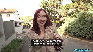 POV Titjob and Blowjob by Public Agent - The Perfect Look - Eva Ray and Denis Marti