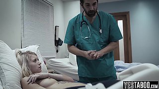 Teen patient manipulated into letting doctor fuck her in hospital