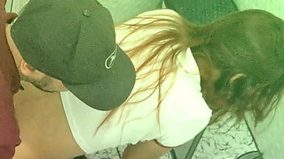 Fucked in a Bar Bathroom by a Stranger Without a Condom!