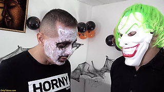 Halloween Fuck Party with Strange Men