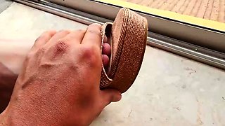 Cumshot on Natalia Alvarado's ass - best XXX porn!