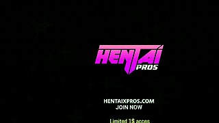 Uncensored Hentai Hot Romantic Sex in the Kitchen